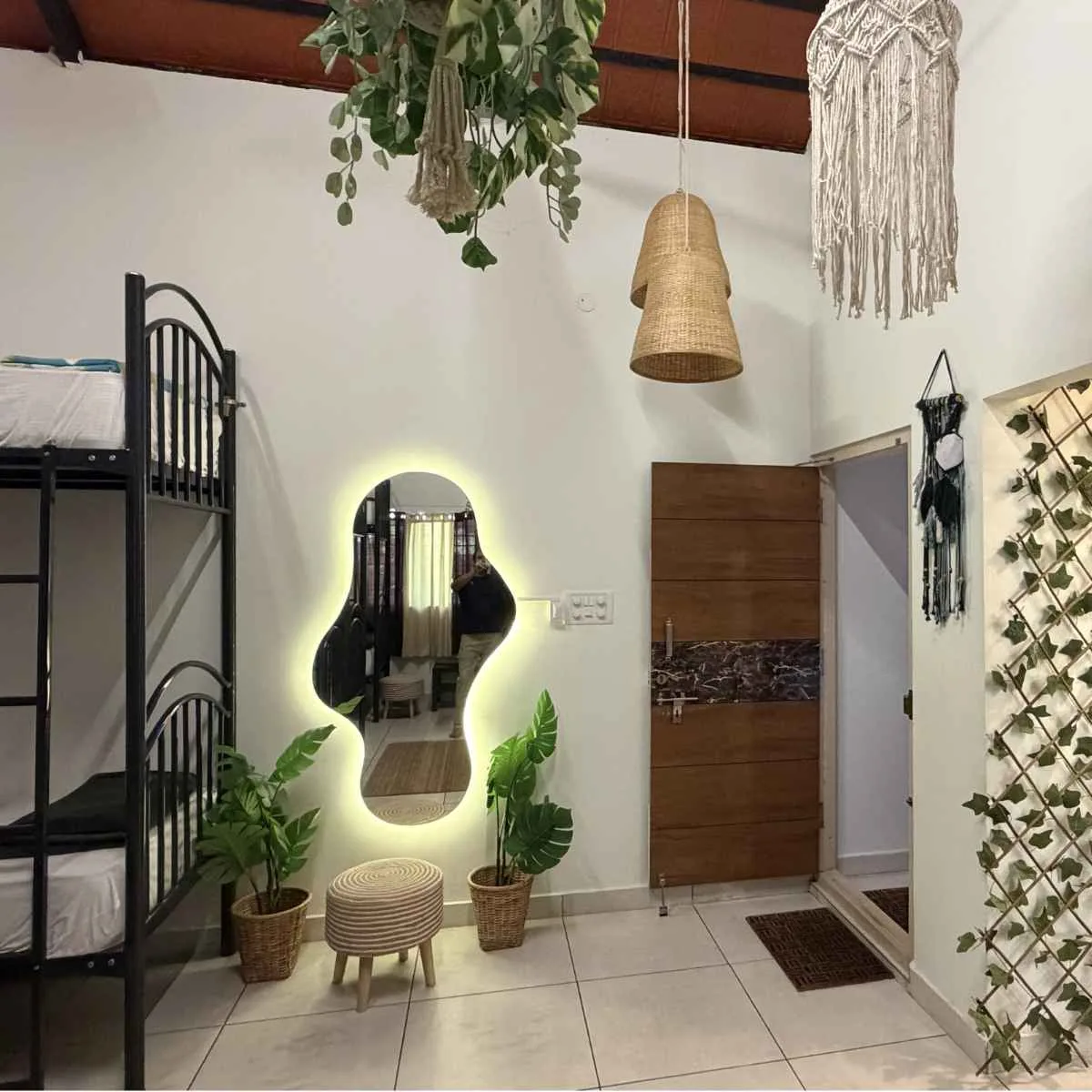 Dormitory bunk room — Virama Farm Stay