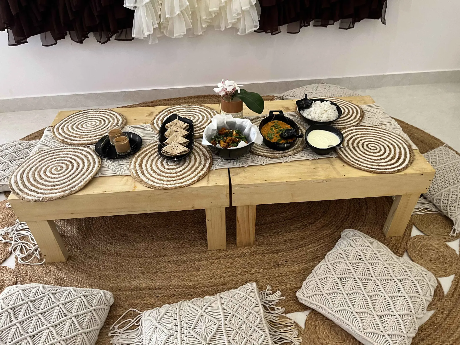 Farm-fresh home-cooked meals served at Virama Farm Stay, Magadi Taluk near Bangalore